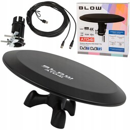 Aktywna Antena Telewizyjna Wewnętrzna Zewnętrzna Dookólna 360 Tv