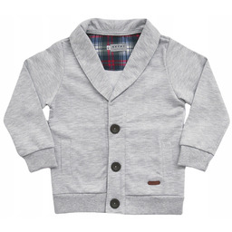 Marynarka chłopięca Sportowa Kardigan szary i Revaj 140