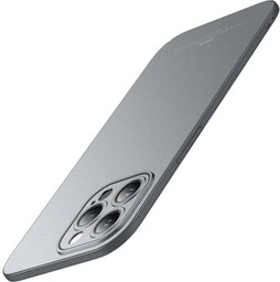 MSVII Etui Matte do iPhone 15 Pro, szare