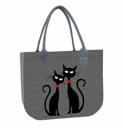 Torebka damska XL Black Cats