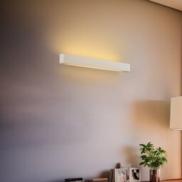 Nowodvorski Lighting Kinkiet Soft, szerokość 60 cm, biały,
