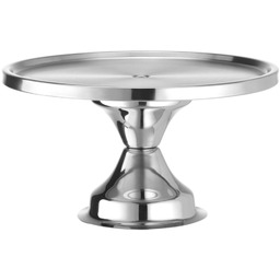 Patera do ciasta ekspozycyjna stalowa śr. 322x175 mm