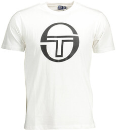 T-SHIRT MĘSKI Z KRÓTKIM RĘKAWEM SERGIO TACCHINI BIAŁY