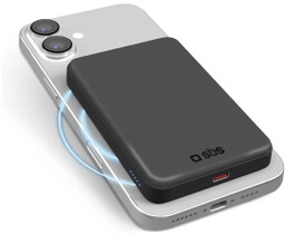 SBS TEBB5000QI2 Mag Power Bank Qi2 5000mAh USB-C