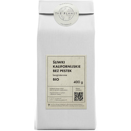 Śliwki Kalifornijskie Suszone Bezglutenowe Bio 400 G -