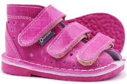 Kapcie Daniel sandałki profilaktyczne dziewczęce z obcasem Thomasa