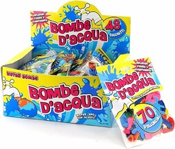 Globo Bomby wodne wielokolorowe GLO1181