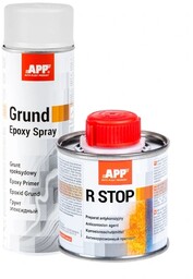 App Grunt epoksydowy szary+R-Stop na rdzę 100 ml