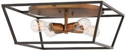 Hinkley Lampa sufitowa FULTON HK-FULTON-F brązowa