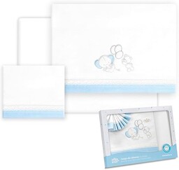 Interbaby - Bawełniane prześcieradła dziecięce - Samochód/Mojżesz/gondola -