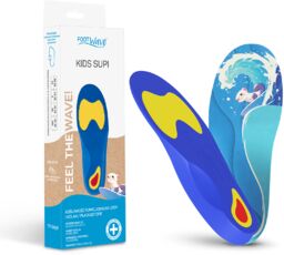 FootWave Kids Supi, wkładki ortopedyczne, koślawość funkcjonalna stóp