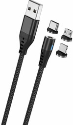 Maxlife kabel magnetyczny MXUC-02 USB - Lightning +
