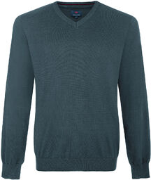 SWETER MĘSKI FF V NECK DARK MINT