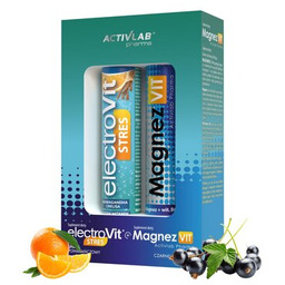 ACTIVLAB Elektrolity Stres Pomarańczowy + Magnez Czarna porzeczka
