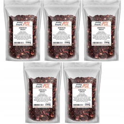 HIBISKUS SUSZONY 5kg Kwiat hibiskusa naturalny malwa herbata
