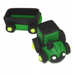 FIGURKA TORT TRAKTOR PRZYCZEPA DEKORACJA URODZINY ozdoby