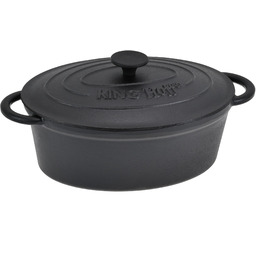 Brytfanna 4,5 L Gęsiarka Garnek Żeliwny Kociołek