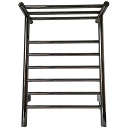 Grzejnik elektryczny naścienny chrom czarny T603 STELLMAN