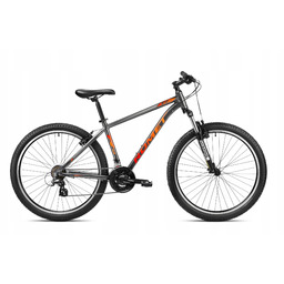 Rower Romet Rambler R7.0 grafitowo-srebrno-czerwony 19 L