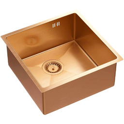 Quadron Zlewozmywak stalowy ANTHONY 50 Miedziany