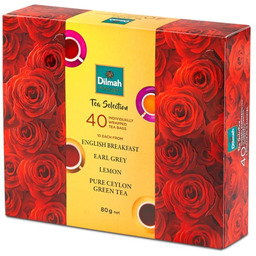Herbata Dilmah Tea Selection Roses 40 torebek 80g