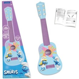 LEXIBOOK Zabawka gitara klasyczna Smerfy K200SF