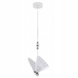 Lampa wisząca Light Prestige Mariposa 1 srebrna Led