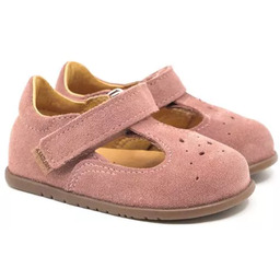 MRUGAŁA Sole ROSA 2125/6-40 baleriny barefoot dziewczęce skórzane,