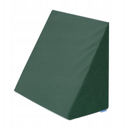 Poduszka klin pod plecy 60x50x30 CM w. zielony