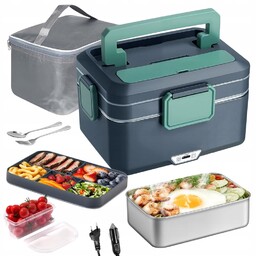 Elektryczny Pojemnik Na Lunch Podgrzewacz Jedzenia 3,5L 220V/12V
