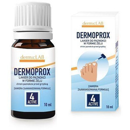 Dermoprox Lakier do paznokci w żelu, przy grzybicy