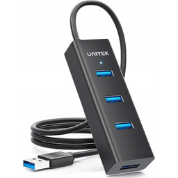 Unitek Aktywny hub USB-A 5Gbps, 4 porty USB-A