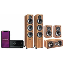 YAMAHA Kino domowe RX-V4A + INDIANA LINE Tesi