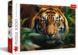 Trefl - Dziki Tygrys - Puzzle 1000 Elementów