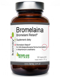 Kenay Bromelaina Bromelami Retard 60caps