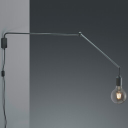 Regulowana LAMPA ścienna LINE 200200132 Trio metalowa OPRAWA