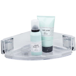 WENKO Narożna półka łazienkowa QUADRO,Vacuum-Loc pod prysznic