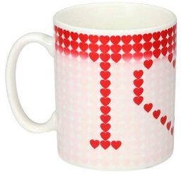 Magiczny kubek ceramiczny Serduszka