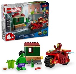 LEGO Super Heroes 76287 Iron Man z motocyklem