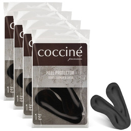 4x Zapiętki skórzane do butów heel protector czarne