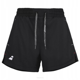 Spodenki tenisowe damskie Babolat Exercise Short czarne XS