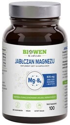 Biowen Jabłczan Magnezu, 100 kaps.