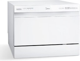 Zmywarka nablatowa wolnostojąca Midea, biała, 6 kompletów, kompaktowa