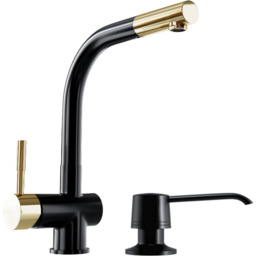 Zestaw bateria GLOBALO Lobio Black/Light Gold Ring 1.1