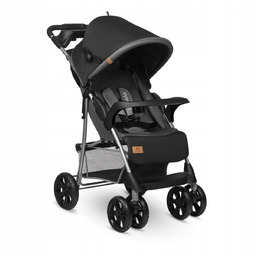 Lionelo Wózek spacerowy Emma Plus Czarny