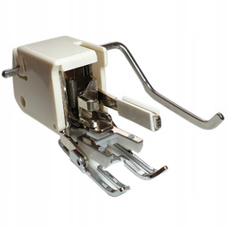 Stopka z górnym transportem otwarta i prowadnikiem Janome