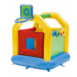 Dmuchany zamek dla dzieci z koszykówką 160x160x180cm plac