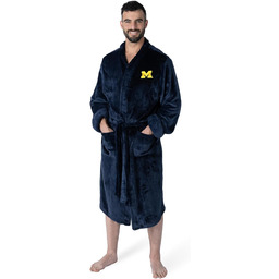 Northwest The Company Michigan Wolverines jedwabny szlafrok dotykowy,