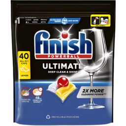 FINISH TABLETKI DO ZMYWARKI CYTRYNOWE 40 SZT