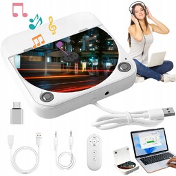 Nowoczesny Odtwarzacz CD Samochodowy Usb Aux Do Samochodu
